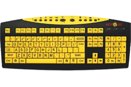 Large Print Keyboard for Senior Touch Screen Tablet pc's