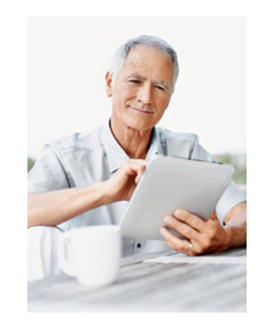 Referral Partner Senior Tablet Computer